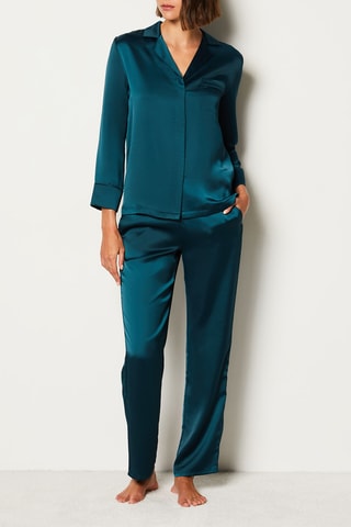 Blouse Balda - Donkergroen