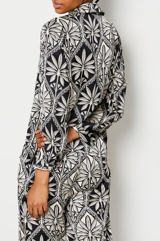 Blouse Silan - Zwart en wit