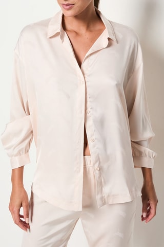 Blouse Tiger Jacquard - Ecru