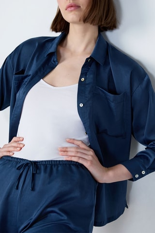 Blouse Sleepy - Marineblauw