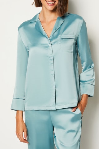 Blouse Balda - Zeegroen