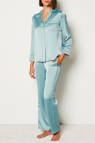 Blouse Balda - Zeegroen