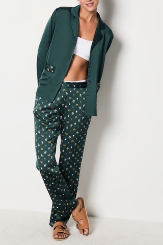 Blouse Bisa - Donkergroen