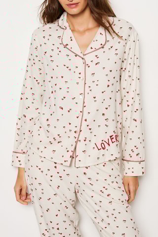 Pyjamablouse Gaetan - Ecru