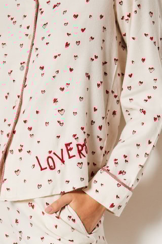 Pyjamablouse Gaetan - Ecru