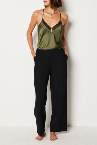 Hemd Joy - Kaki en Zwart