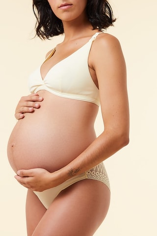 Zwangerschapsslip  Ecru