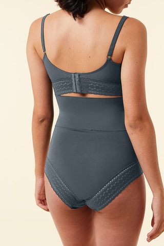 Zwangerschapsslip met hoge taille  Blauw