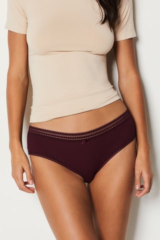 Slip Power - Bordeauxrood