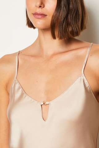 3-delige Pyjama Tety - Zwart en Beige