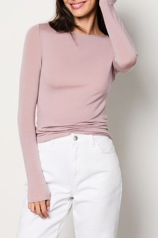 T-shirt Warmlight -  Taupe