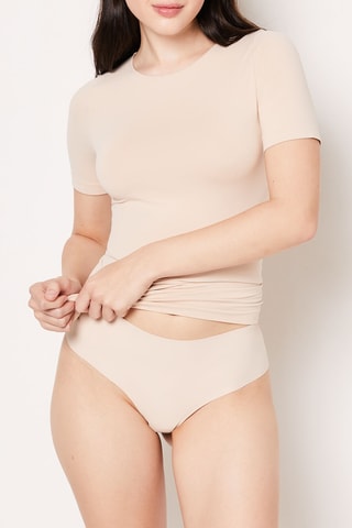 T-shirt Pure Fit -  Beige