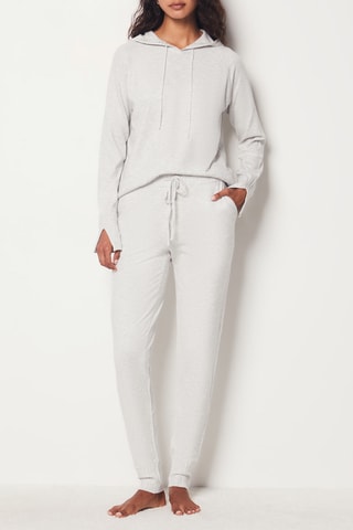 Sweater met Capuchon Polane - Lichtgrijs