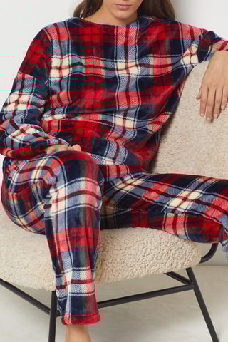 Pyjamasweater Ed - Marineblauw