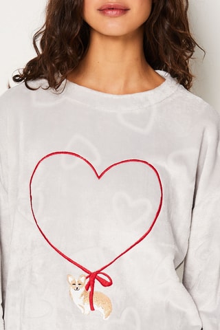 Sweater Glen - Lichtgrijs