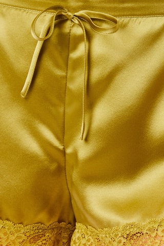 Zijden Short Milky Anijsgroen