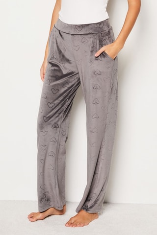 Velours Broek Galie - Grijs