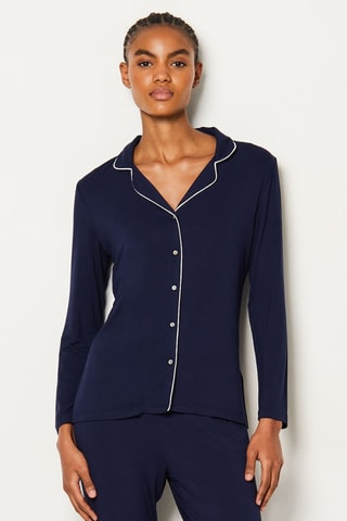 Nachthemd Albane - Marineblauw