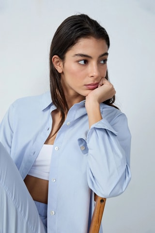 Blouse Seline - Hemelsblauw