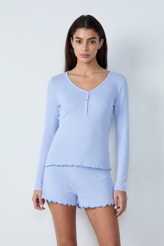 T-shirt Pollin - Lichtpaars