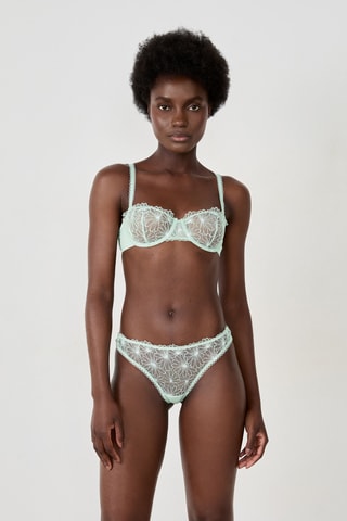 Tanga Daisy - Verde-água