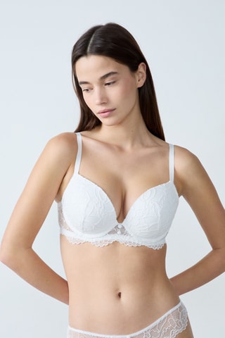 Push-up Beha Cœur - Ecru