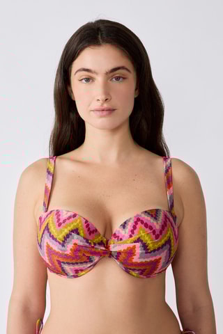 Reggiseno bikini con coppe Musea - Viola