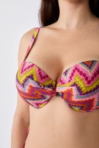 Reggiseno bikini con coppe Musea - Viola
