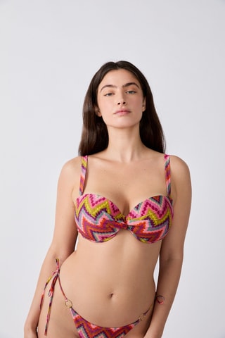 Reggiseno bikini con coppe Musea - Viola