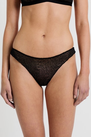 Kanten Tanga Savane - Zwart