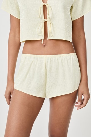 Short Novia - Lichtgeel