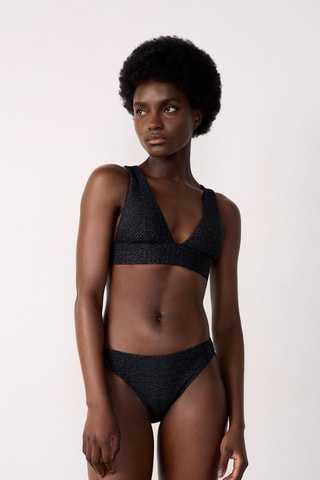 Slip bikini Premiere - Argentato