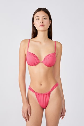 Reggiseno bikini push-up Luarca - Rosa