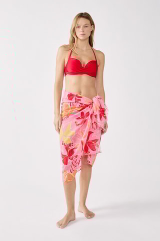 Pareo Hibiscus - Roze