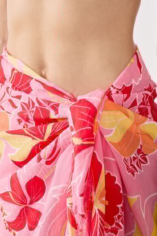 Pareo Hibiscus - Roze