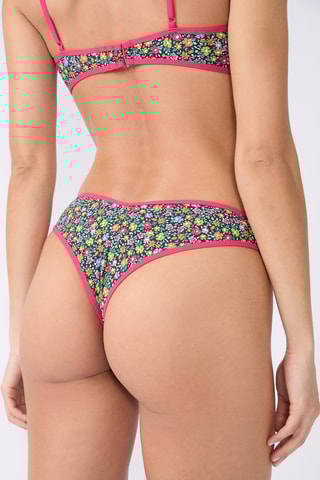 Slip bikini Poesia - Fucsia