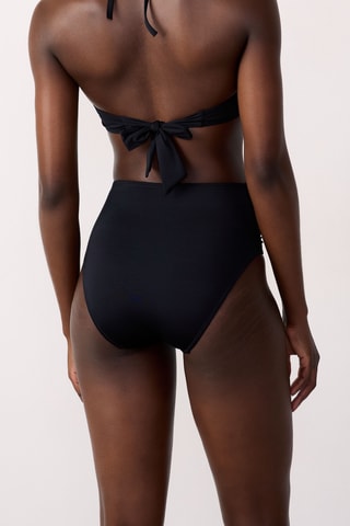 Bikinibroekje Hoge Taille Harmonie - Zwart