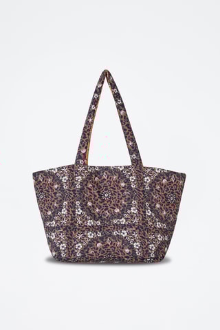 Dubbelzijdige Totebag Arizonalove - Bruin en Zalmkleurig