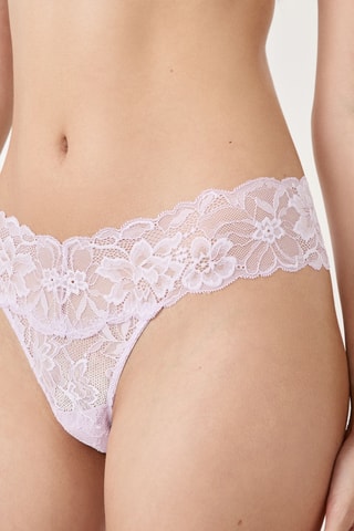 Kanten Tanga Sweet - poederroze