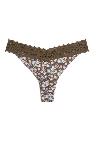 Tanga Hoge Taille - Groen