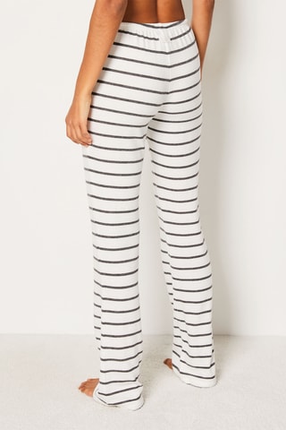 Pyjamabroek - Wit en Antraciet