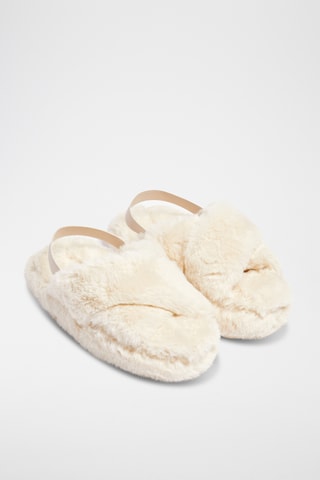 Pantoffels - Ecru