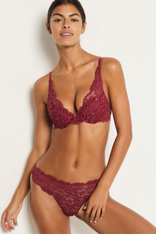 Tanga - Bordeauxrood
