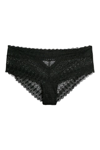 Hipster Hoge Taille - Zwart