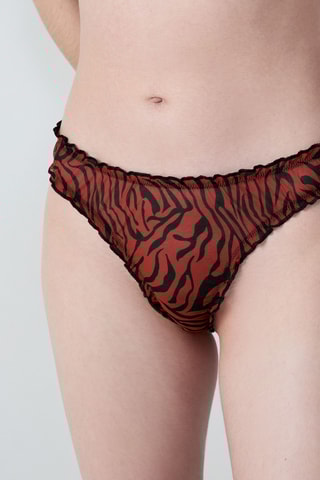 3 Bloomer Tanga's - Zwart