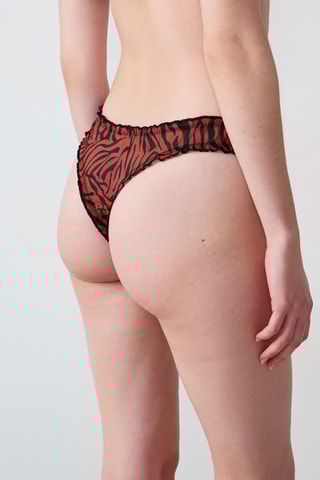 3 Bloomer Tanga's - Zwart