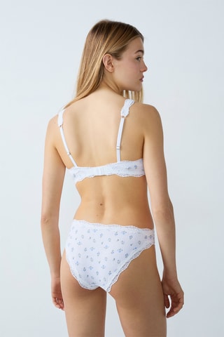 Slip Hoge Taille - Wit