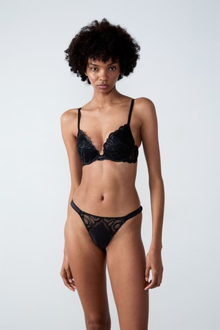 Voorgevormde Beha - Zwart