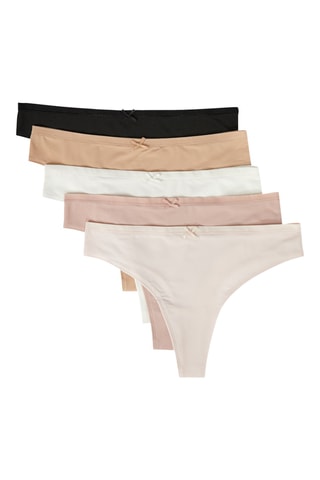5 Tanga's - Multicolor
