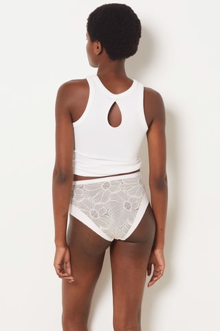 Slip Hoge Taille - Ecru